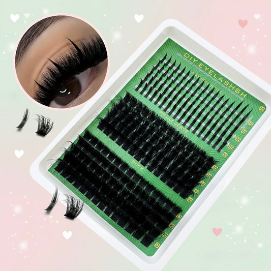 D-Curl 60D–300D DIY Lash Clusters