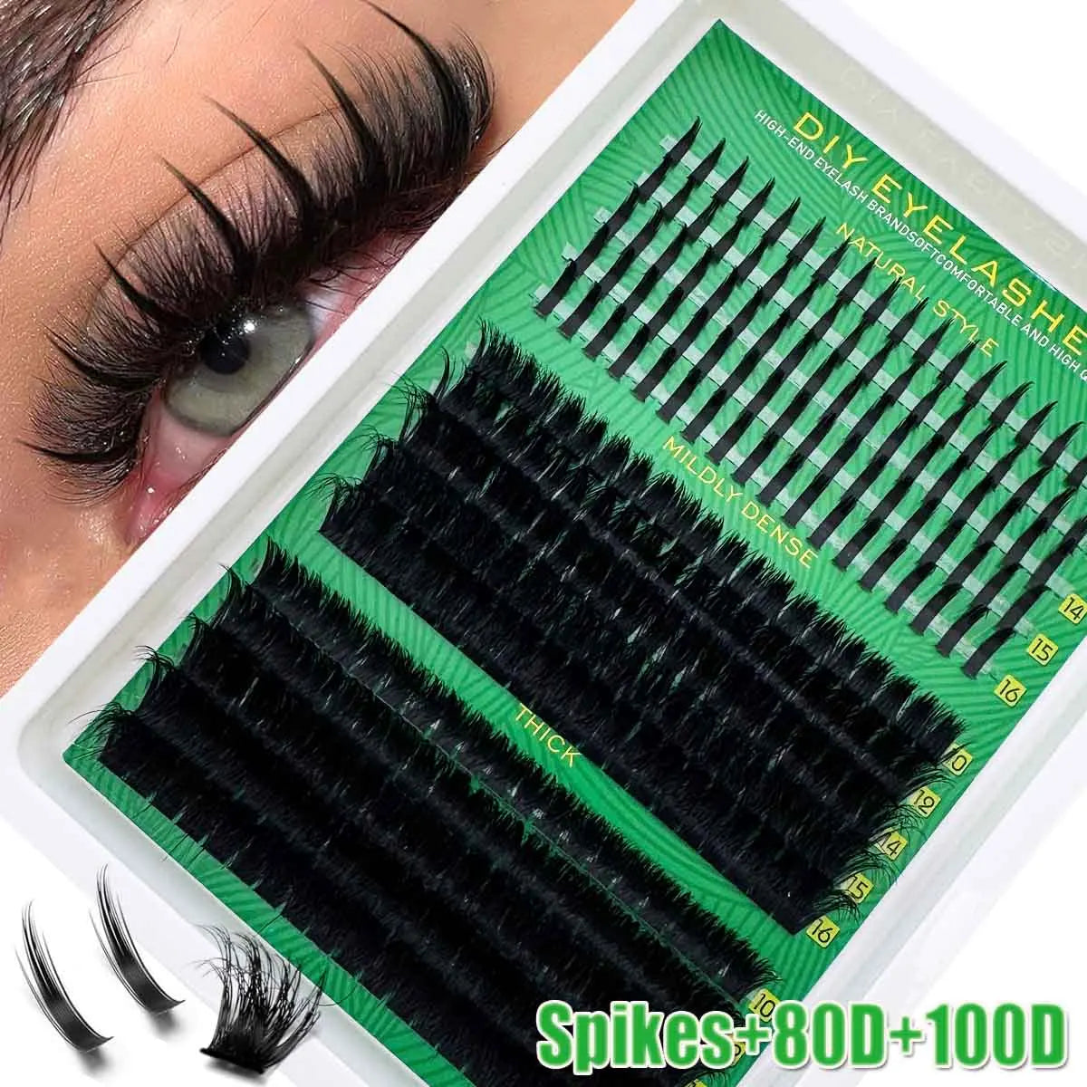 D-Curl 60D–300D DIY Lash Clusters