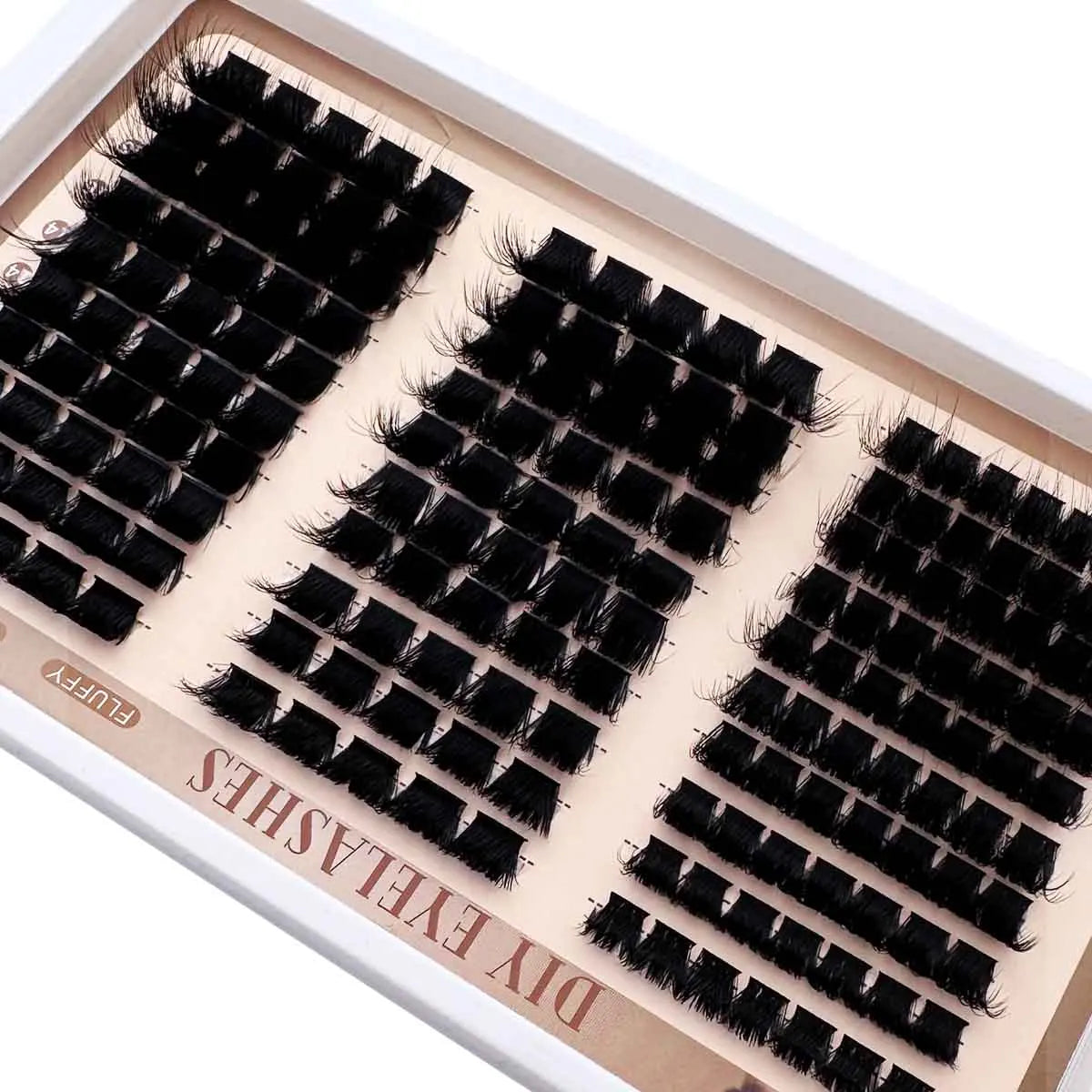 60D–300D D-Curl DIY Lash Clusters